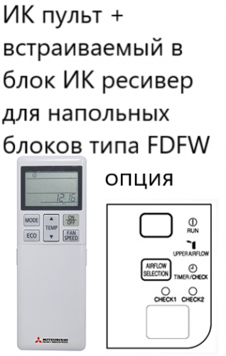 Напольно-потолочная VRF система Mitsubishi Heavy FDFW45KXE6F фото 5