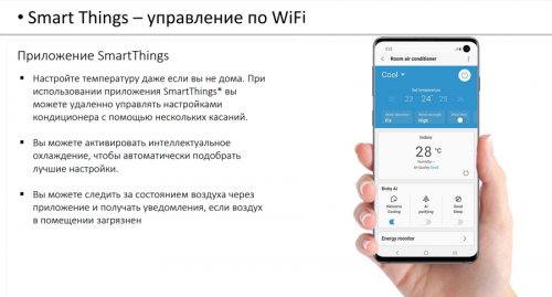 Кондиционер Samsung Wind Free Mass Geo AR09BSFAMWKNER фото 7