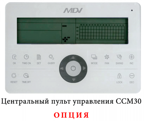 Канальный фанкойл до 12 кВт Mdv MDKT3-V1000 фото 6