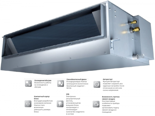 Канальная VRF система Hisense AVD-38HCFCH фото 3