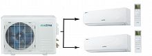 Мульти сплит-система на 2 комнаты Ecoclima Multi line R32 Free Match  CMWM-H09/4R2 [W]*2/СM2-H16/4DR2