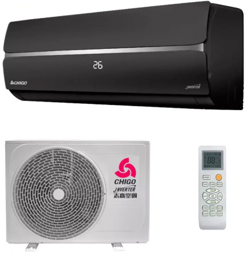 Кондиционер Chigo King CS-25V3A-1C172/Black фото 13
