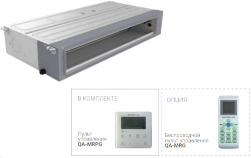Канальная VRF система QUATTROCLIMA QV-M100DC фото 3