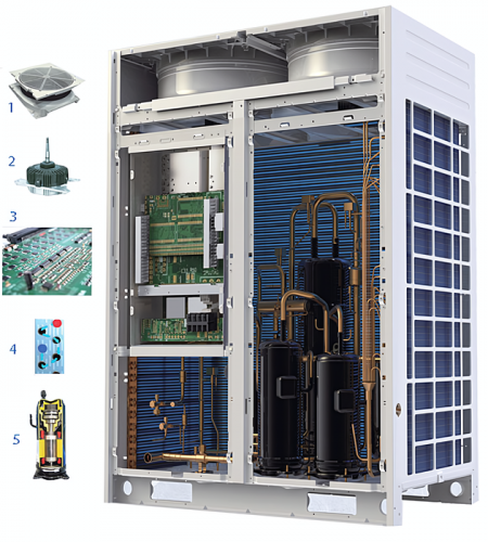 Наружный блок VRF системы Carrier 38VF014H119016 фото 3